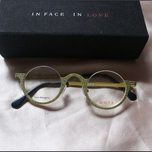 RARE Dutz Rimless Glasses